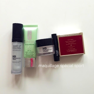 Un maquillage qui résiste au sport !