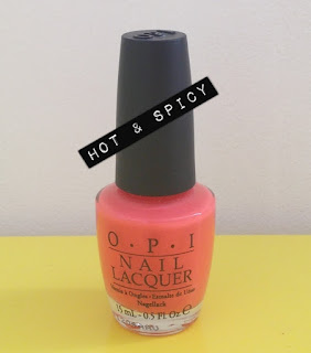 Hot & Spicy d’Opi : un vernis vitaminé pour l’été !