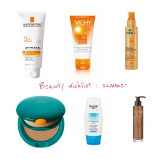 Beauty wishlist #3 – spécial été