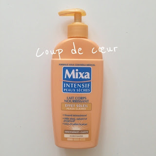 Un autobronzant léger : le lait corps effet soleil de Mixa