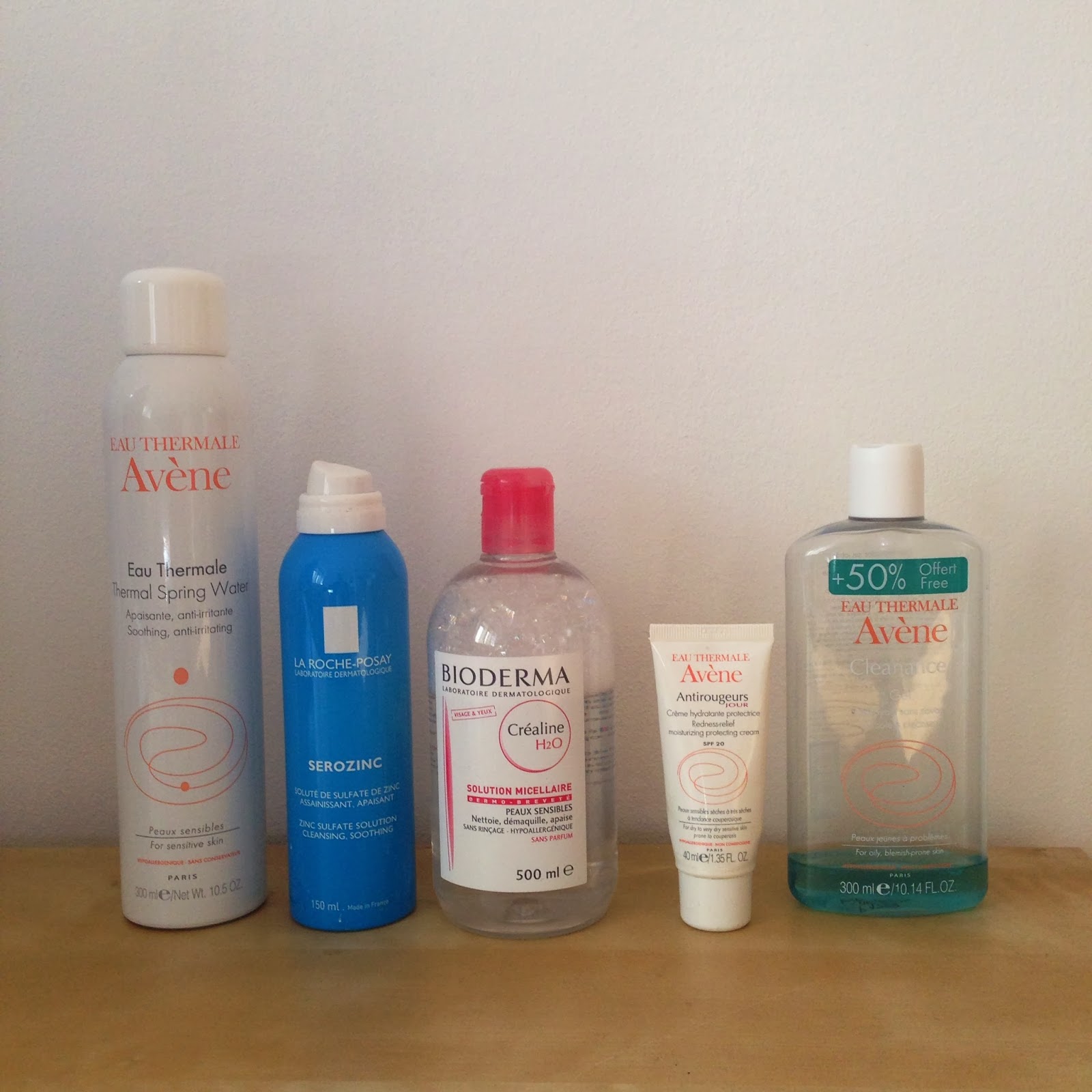 Peaux sensibles : mon top 5 en parapharmacie